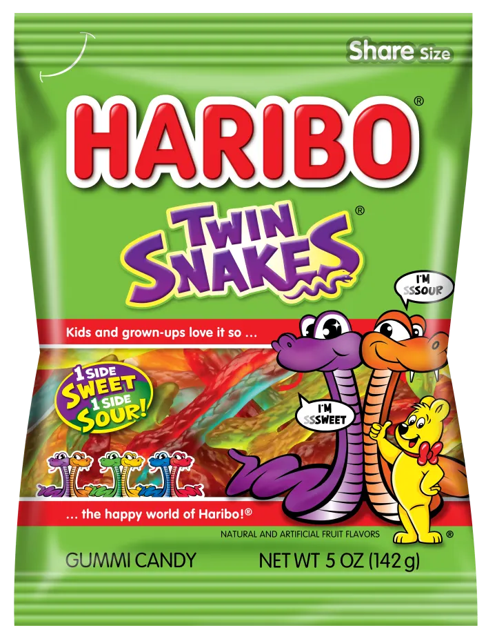 Haribo Twin Snakes 140g - Nammi.net