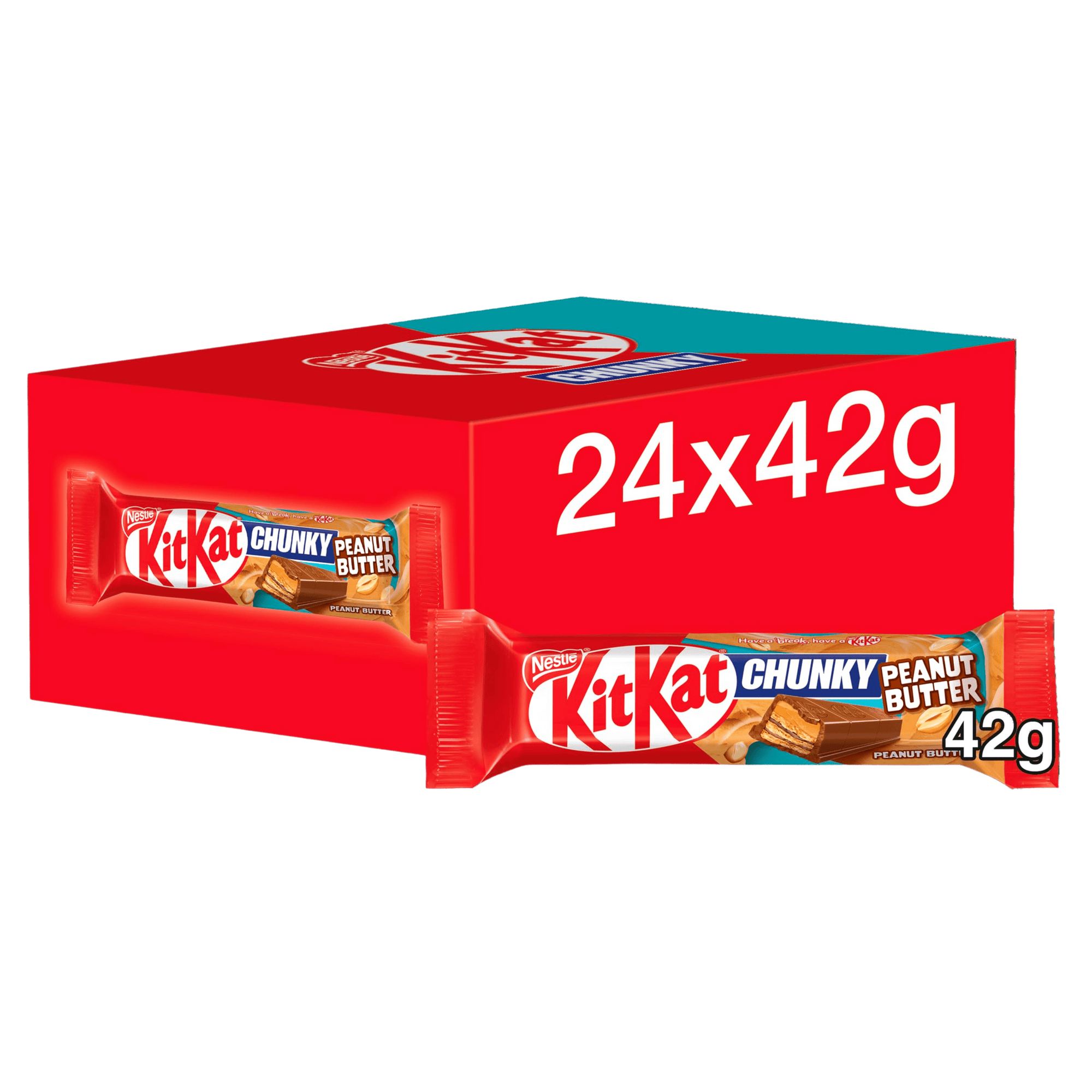 KitKat Chunky Peanut Butter - 24 stk - Nammi.net