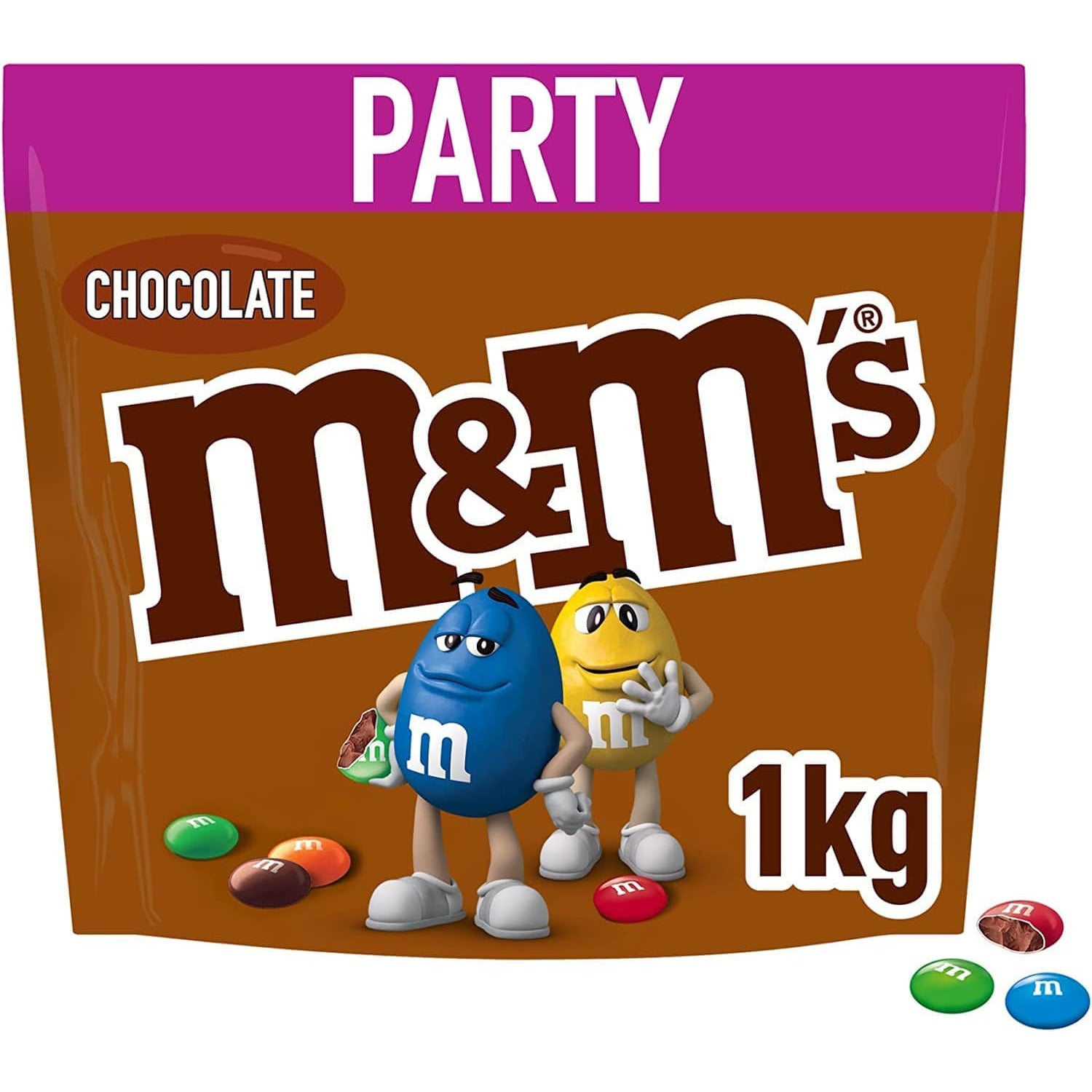 M&M's Peanut Chocolates - Bulk Packs 1kg