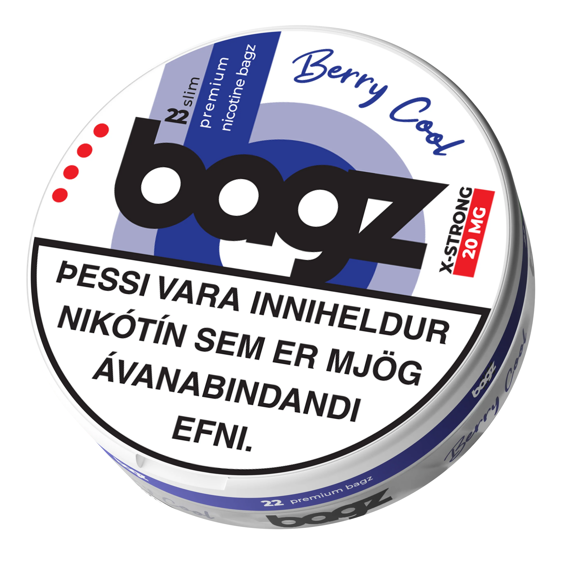 BAGZ - Berry Cool 20mg - Nammi.net