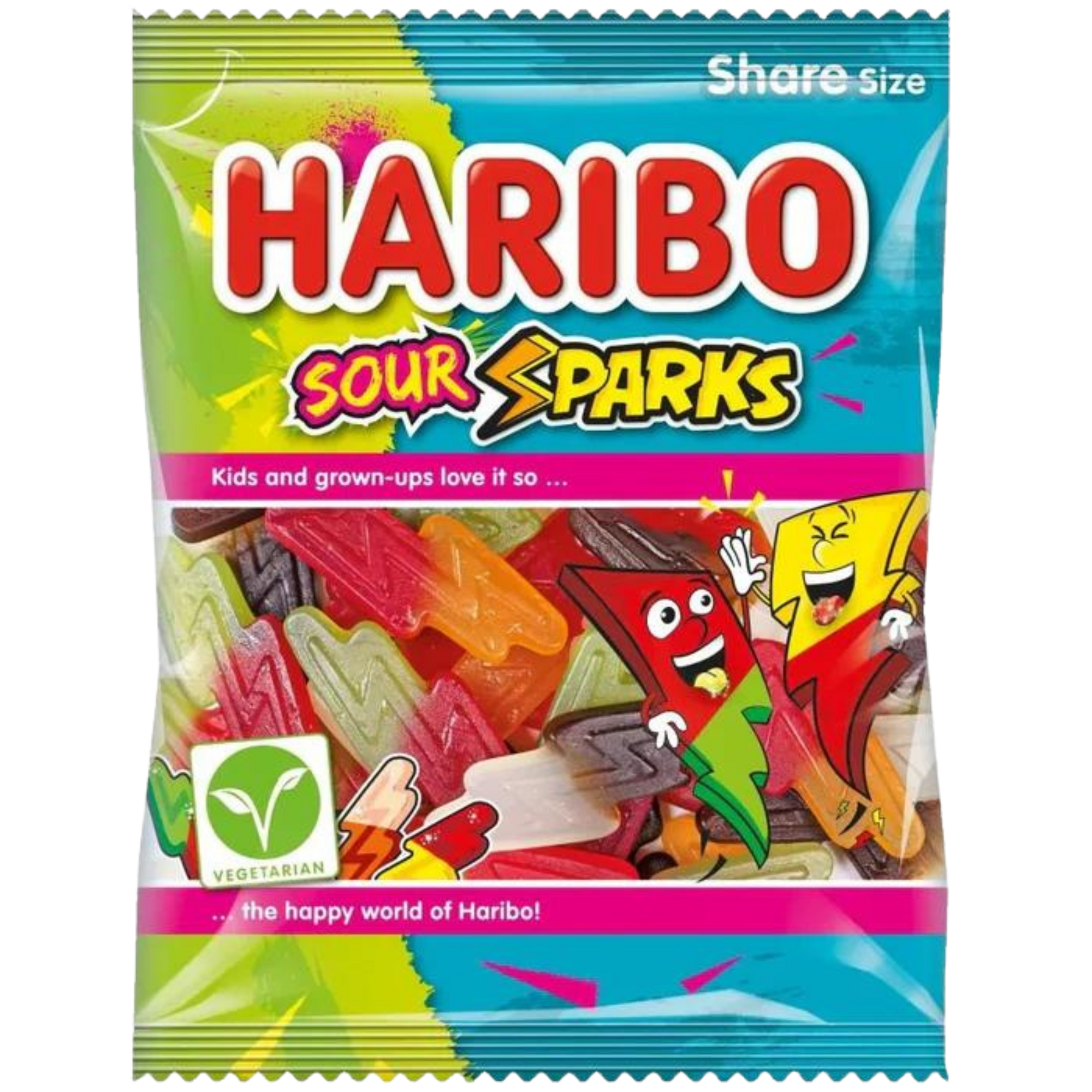 Haribo Sour Sparks 160g - Nammi.net
