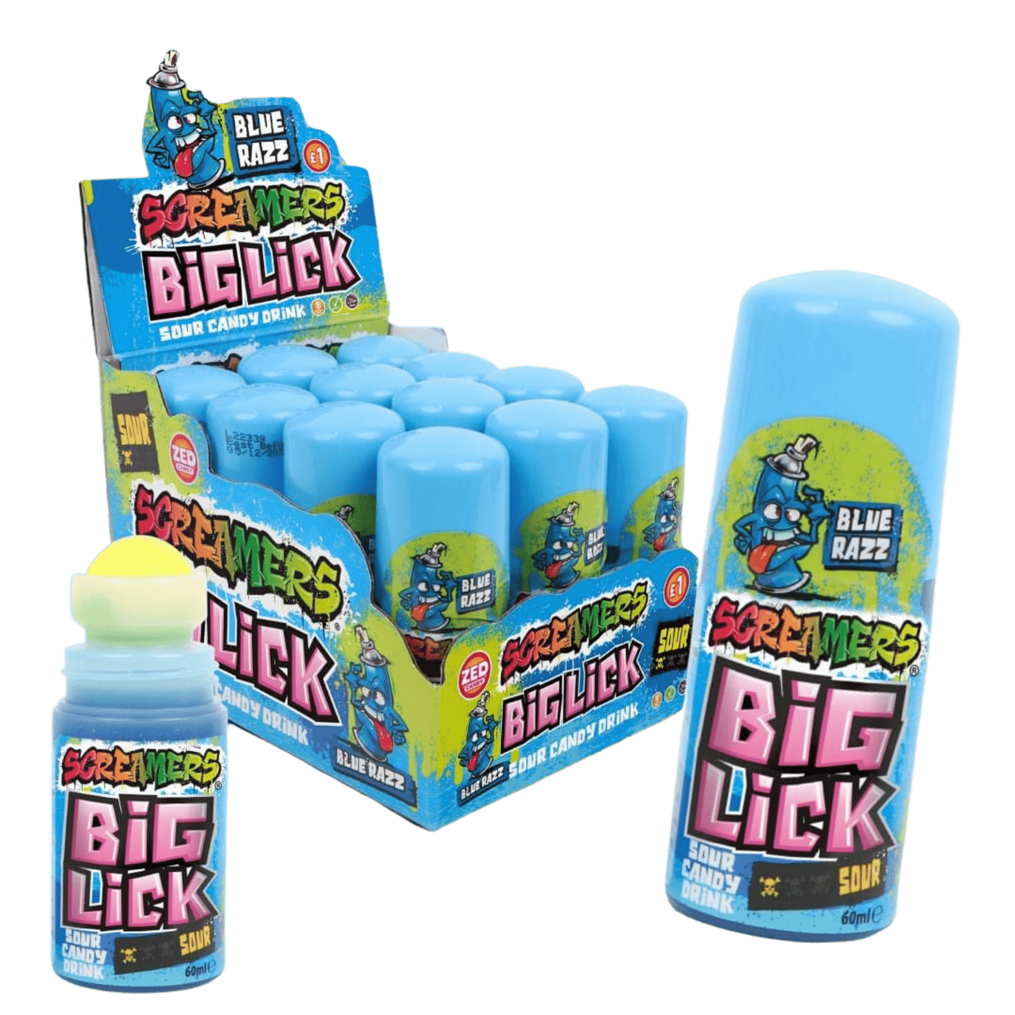 Screamers Big Lick - 12 stk - Nammi.net