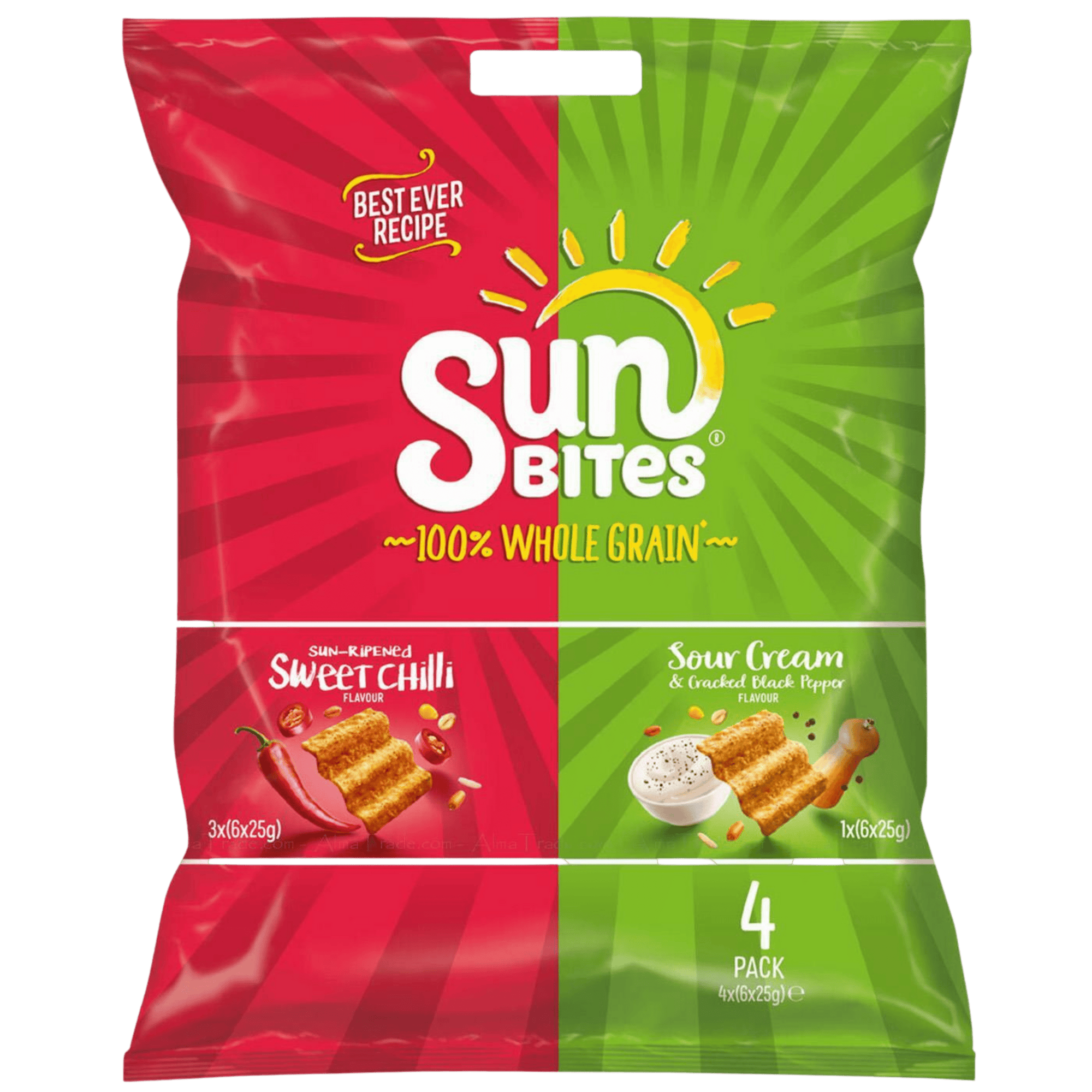 Walkers Crisps Sunbites Assorted Pack, 24 x 25g - Nammi.net