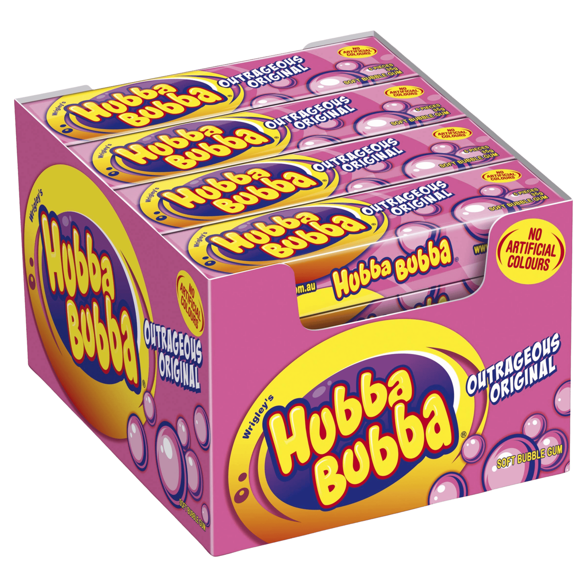 Hubba Bubba Original Bubble Gum - 20 stk - Nammi.net