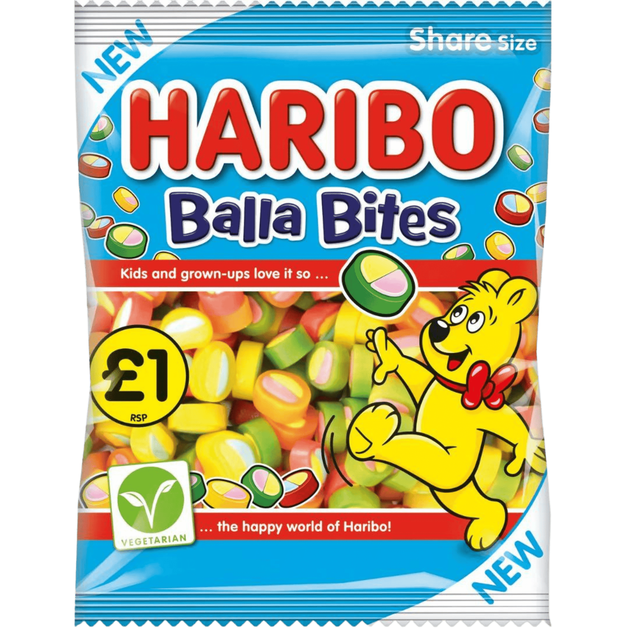 Haribo Balla Bites 140g - Nammi.net