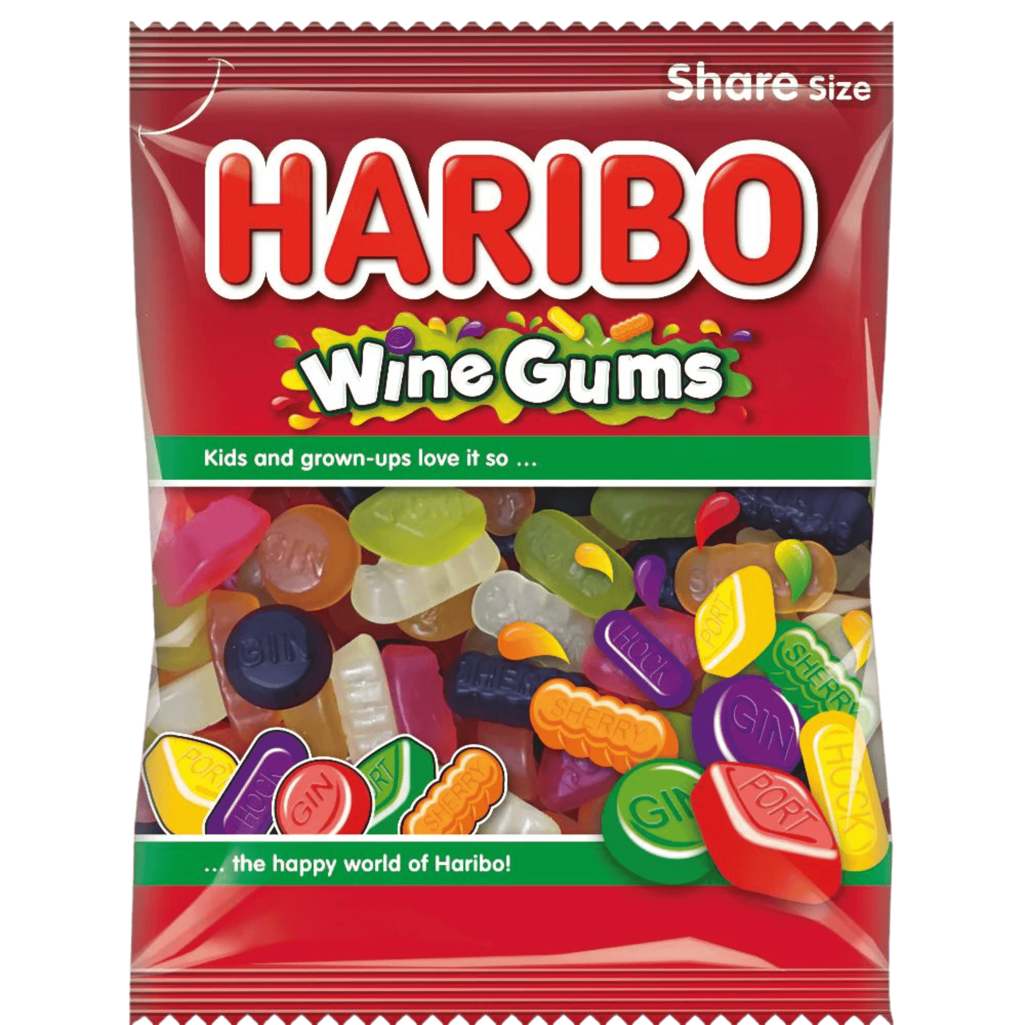 Haribo Wine Gums 140g - Nammi.net