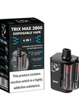 TRIX BAR MAX 2800 PUFFS KIT - WATERMELON ICE CARTRIDGE - Nammi.net