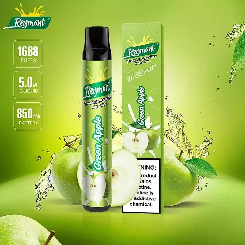 ReyMont 1688 Puffs - Green Apple - Nammi.net