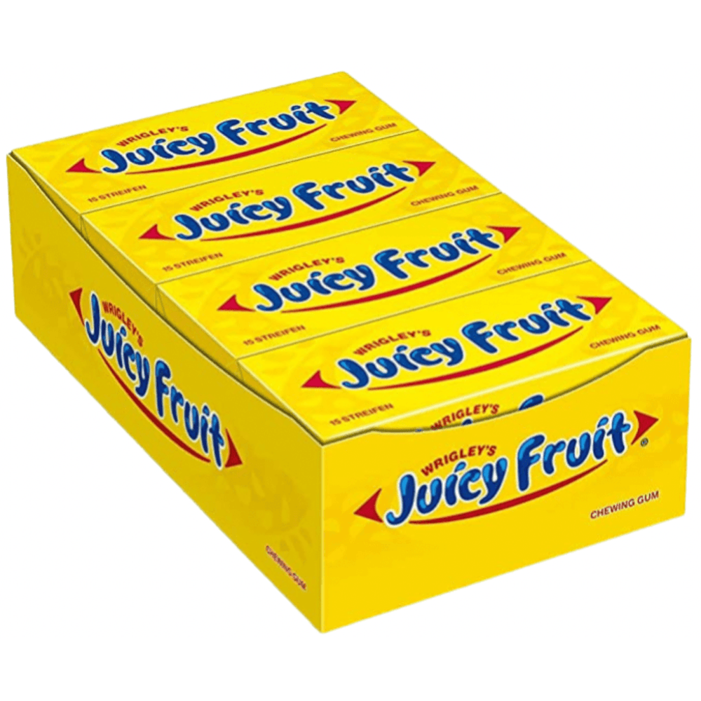 Wrigley&#39;s  Flavour  Juicy Fruit Chewing Gum 14 Packs - Nammi.net