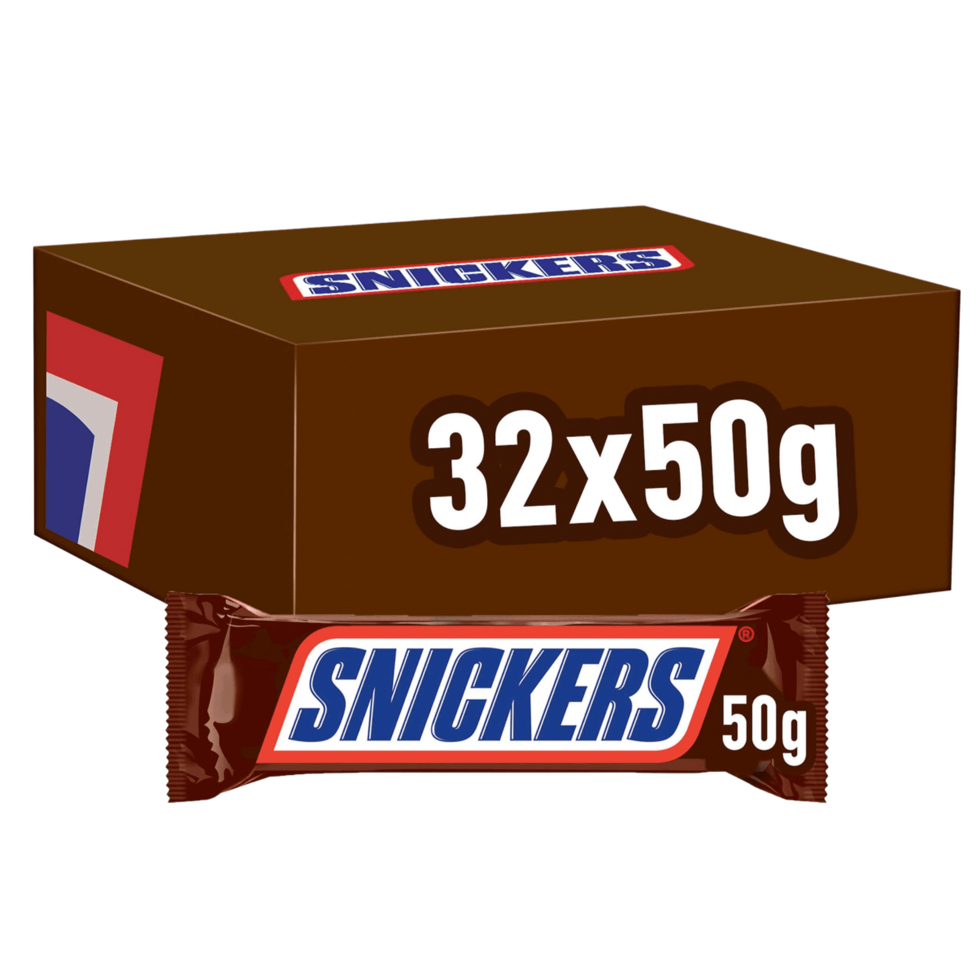 Snickers - 32 stk - Nammi.net