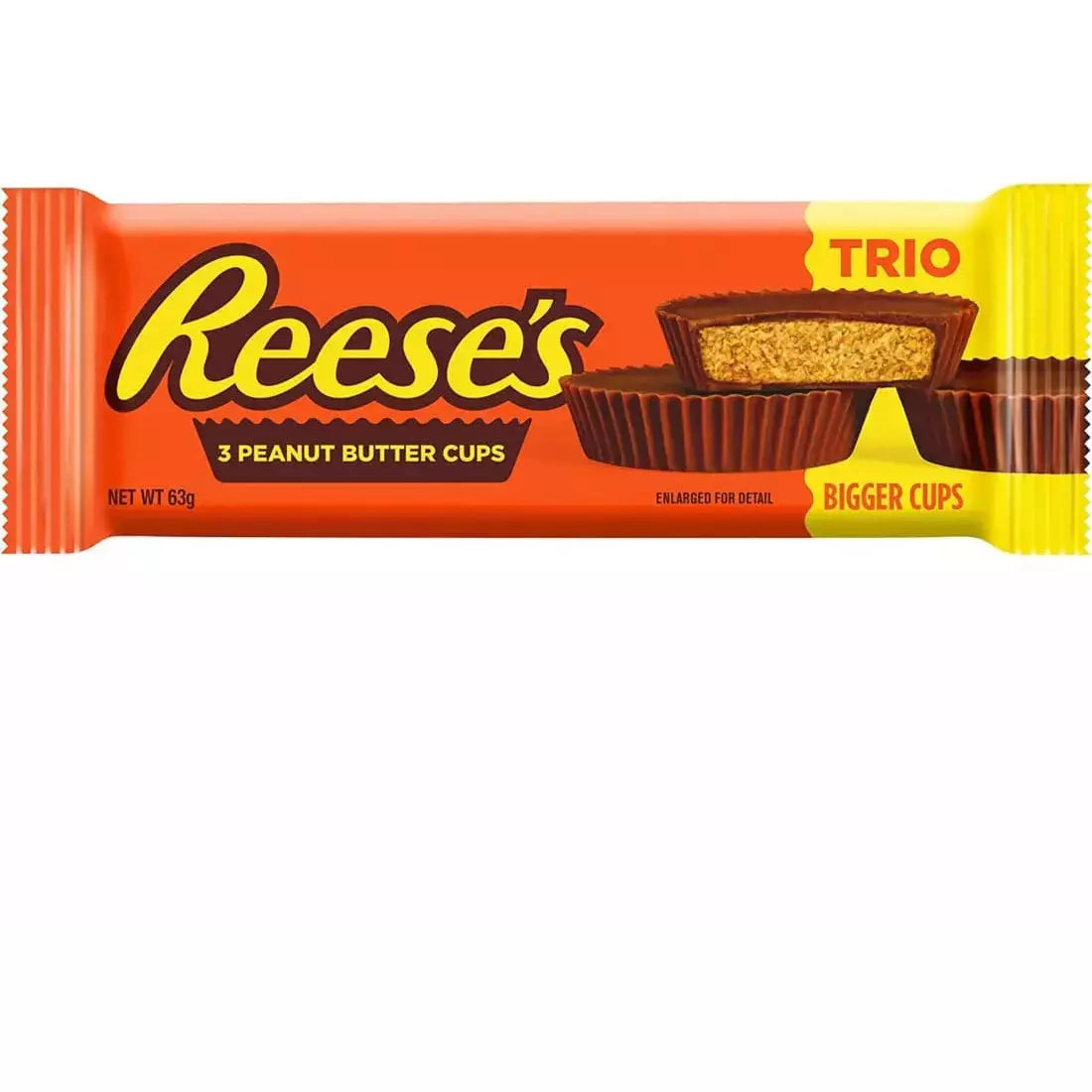 Reese’s Peanut Butter Cups, 3 Milk Chocolate Flavour Cups - 40 stk - Nammi.net