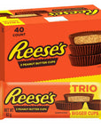 Reese’s Peanut Butter Cups, 3 Milk Chocolate Flavour Cups - 40 stk - Nammi.net