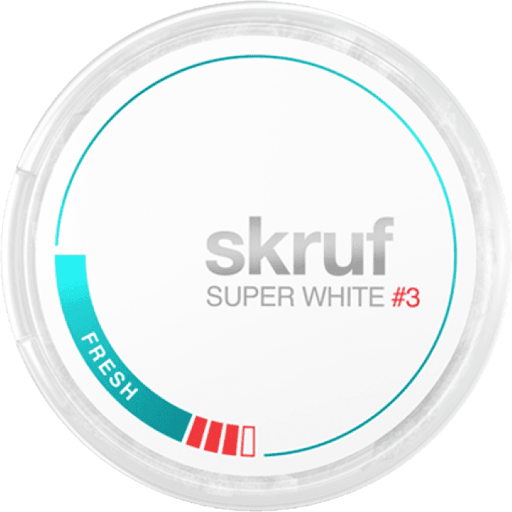 Skruf Super White Slim Strong - Nammi.net