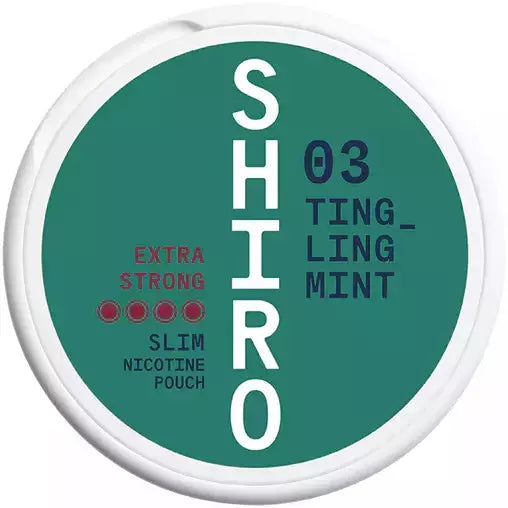 SHIRO TINGLING MINT EXTRA STRONG - Nammi.net
